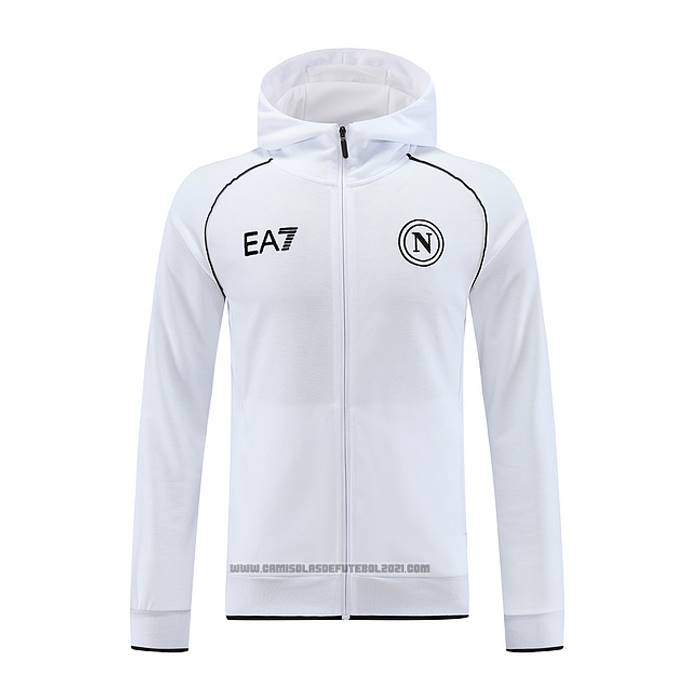 Jaqueta Hoodie Naples 2023-2024 Branco